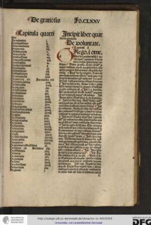 De voluntate. Capitulum I.