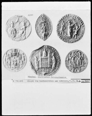 Siegel von Universitäten und Klöstern