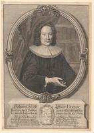 Johann Jacob Pfizer, Dr. theol, Prediger bei St. Egidien und Inspektor des Gymnasiums; geb. 21. Oktober 1684