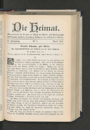 Amalie Schoppe, geb. Weise, II.