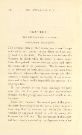 Chapter III. The Phyöng-yang campaign