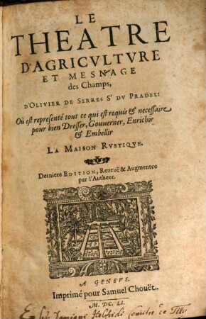 Le théatre d'agriculture