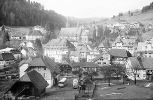 Blick von der Umgehungsstraße auf Todtmoos