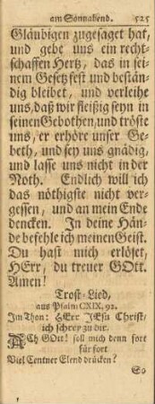 Trost-Lied