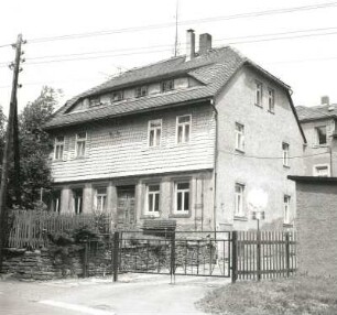 Oederan, Frankenberger Straße 20. Wohnhaus (um 1800). Straßenansicht