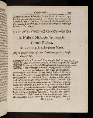859-884, In Festo S. Michaelis Archangeli