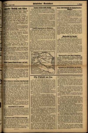 Zweite Ausgabe vom Freitag, den 07. August 1942.