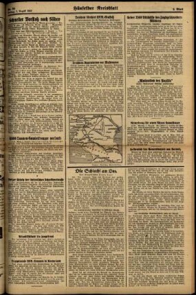 Zweite Ausgabe vom Freitag, den 07. August 1942.