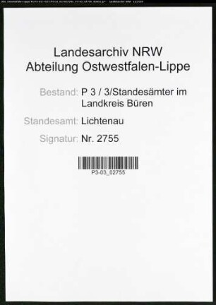 Namensverzeichnis Lichtenau, Todesfälle
