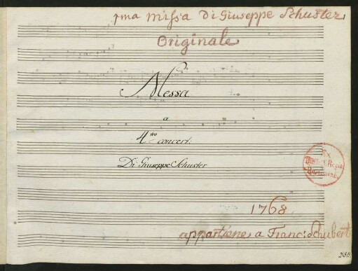 Messen; V (4), Coro, orch; d-Moll