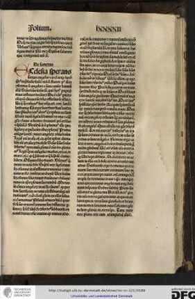 De sanctus.