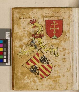 [Nachtrag, 15. Jh: Der kunig von Cecilien, der kunig von Ungern, neuere Fassung gegenüber 2r und 40r]