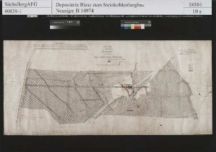 Fünfnachbargrube, Steinkohlenwerk, Oberhohndorf, Baue auf dem Lehekohlenflöz