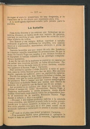 La batalla