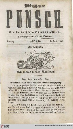 No. 10 (2. April 1848)