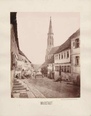 Straßenpartie in Waibstadt