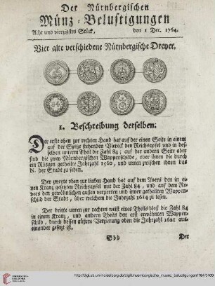 (Acht und vierzigstes Stueck, den 1. Dec. - Zwey und funfzigstes Stueck, den 22. Dec.)
