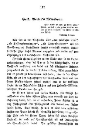 Held, Berlin's Mirabeau