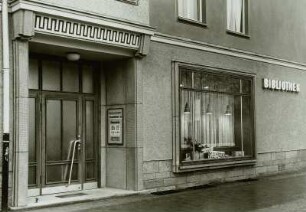 Nürnberger Straße : Dresden-Südvorstadt. Bibliothek Südvorstadt. Außenansicht