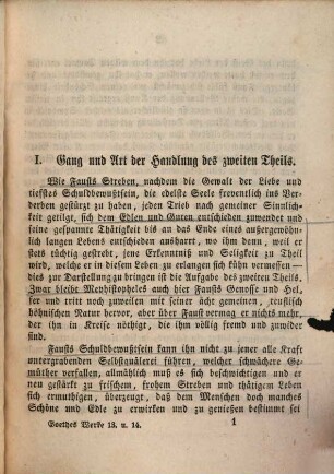 Goethes Faust, 2. Zweiter Theil