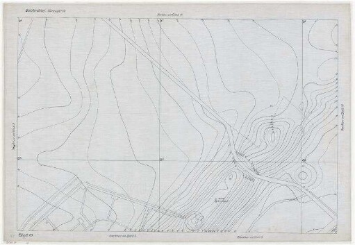 Ostkirchhof Ahrensfelde - Topografische Karte mit Straßeneinzeichnungen Blatt 10