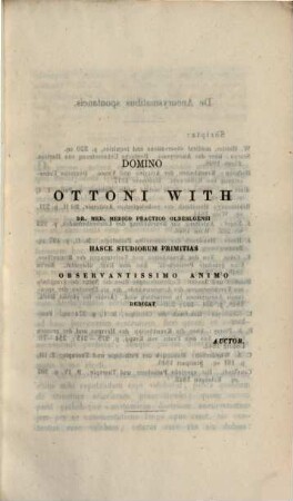 De aneurysmatibus spontaneis nonnulla : dissertatio inauguralis