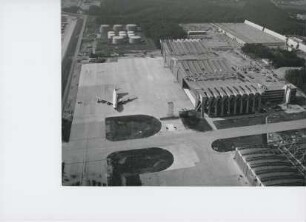 Flughafen Frankfurt - Flugzeughalle 5, 1970