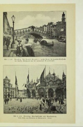 Venedig; Markuskirche und Markusplatz