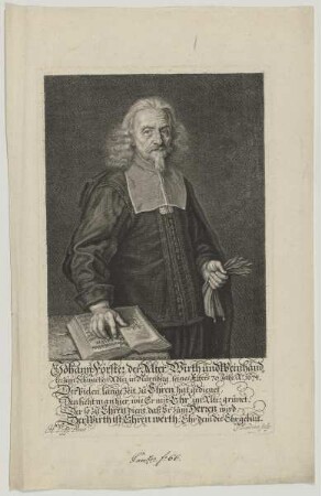 Bildnis Johann Förster