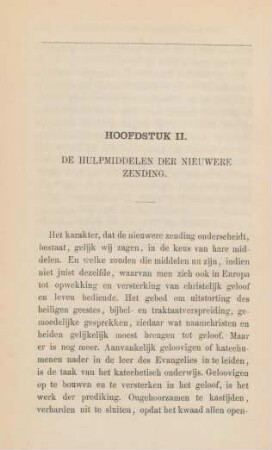 Hoofdstuk II. De hulpmiddelen der nieuwere zending