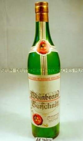Weinbrand-Verschnitt-Flasche