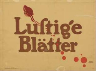 Lustige Blätter