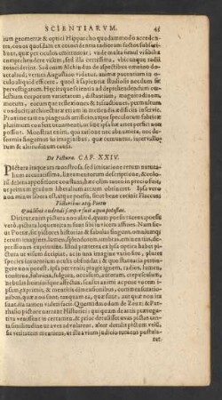 De Pictura. Cap. XXIV.