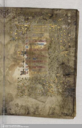 Horarium - Mscr.Dresd.A.147