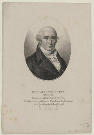 Bildnis des Marc Auguste Pictet