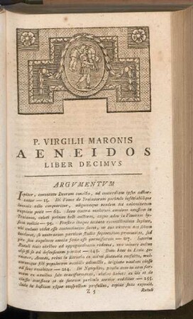 P. Virgilii Maronis Aeneidos Liber Decimus