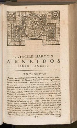 P. Virgilii Maronis Aeneidos Liber Decimus