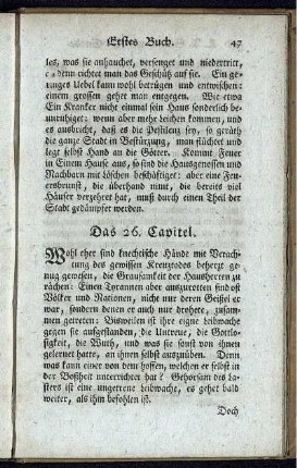 Das 26. Capitel