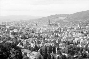 Freiburg: Stadtblick vom Hildaturm