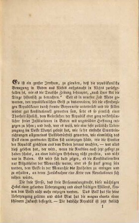 Die März-Revolution und der badische Aufstand