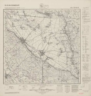 4504 Nieukerk, Topographische Karte 1:25000 (4cm - Karte)