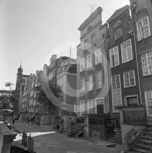 Bürgerhäuser der ul. Mariacka (Frauengasse) Danzig