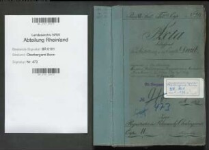 Daub, Engelbert geb. 26.07.1809; Markscheider; ausgeschieden 1874; Personalakte