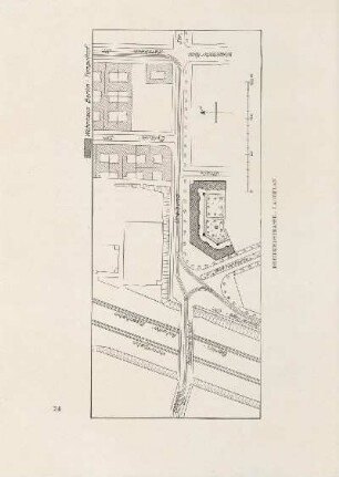 Karte: Dreibundstrasse. Lageplan