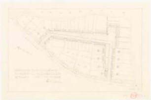 Kleinsiedlung: Grundriss 1:1000