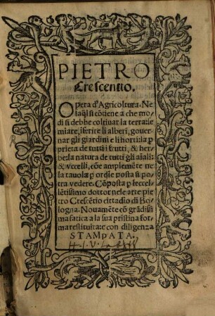 Opera d'Agricoltura