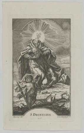 Bildnis des Dionysius von Paris