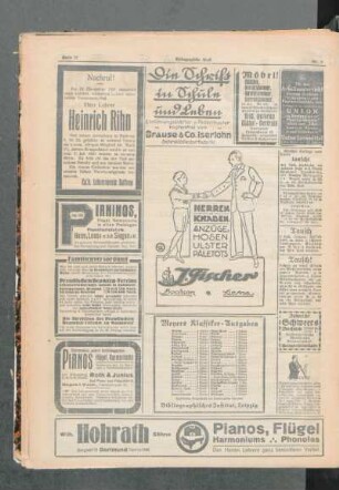 Nachruf! : Herr Lehrer Heinrich Rihn