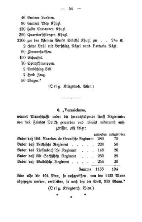 6. Verzaichnus