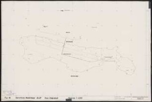 Planung für Westerhever: Planungsunterlage: Gemarkung Westerhever Flur 10 1:4000